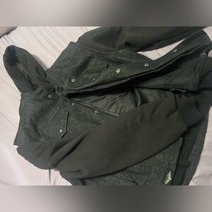 Street & Steel 2in1 Motorcycle Padded Hoodie and Vest